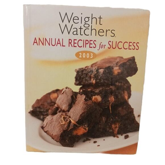 Weight Watchers COOK BOOK Annual Recipes for Success Healthy Low Fat Easy 2003 - Picture 1 of 12